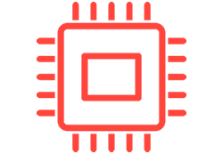 Imagem de chip eletrônico